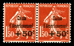 ** N°277a, C De Caisse Au Dessus Du Premier 't' D'amortissement Tenant à Normal, TTB (signé Calves/certificat)   Qualité - Unused Stamps