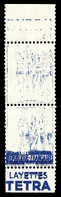 * N°365, 65c Paix, Impression Partielle Sur Paire Verticale De Carnet. TTB   Qualité: * - Unused Stamps