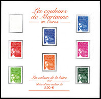 ** N°45, (N° Maury BF 3442a), Les Couleurs De Marianne, Timbre à 0,41? Non Imprimé, 9 Exemplaires Connus. SUPERBE. R.R.R - Neufs