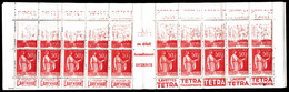 ** N°283C44, Série 340, Impression Dépouillée Sur 10 Exemplaires Tenant à Normaux. SUPERBE. R.R. (certificat)   Qualité: - Unused Stamps