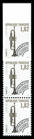 ** N°228, Trompette, 1F82: Non Dentelé Tenant à Dentelé Sur 3 Cotés Tenant à Normal En Bande De 3 Haut De Feuille, TTB ( - Unused Stamps