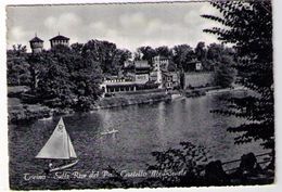 TORINO - SULLE RIVE DEL PO - CASTELLO MEDIOEVALE  (TO ) - Fiume Po