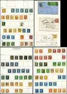 O 1849/1900, Collection Olb Comprenant De Nombreux Timbres Détachés Et Lettres Dont Nuances, Types, Oblitérations..., De - Collections