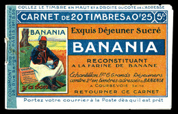 ** ALGERIE, Carnets, N°3, Série 59, VOUVRAY Et BANANIA, TB   Qualité: **   Cote: 5000 Euros - Neufs