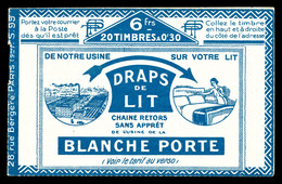 ** ALGERIE, Carnets, N°6, Série 99, BLANCHEPORTE Et OXYMENTHOL (intérieur BLANCHEPORTE Et OXYMENTHOL). TB   Qualité: **  - Neufs