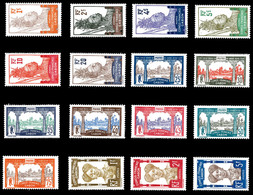 * GABON, N°33/48, Série De 1910 Légende Congo Français. TB (signés, Certificat)   Qualité: *   Cote: 1150 Euros - Used Stamps