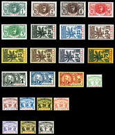 * GUINEE, N°33/47, Série Palmiers Et Taxes 8 à 15. TB   Qualité: *   Cote: 378 Euros - Unused Stamps