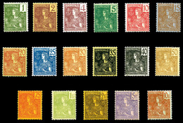 * INDOCHINE, N°24/40, Série De 1904, Les 17 Valeurs TB (certificat)   Qualité: *   Cote: 735 Euros - Unused Stamps