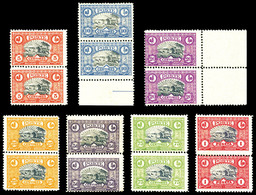 ** MAROC POSTES LOCALES, N°62/68, Série Complète De 1899 En Paire. TB   Qualité: ** - Locals & Carriers