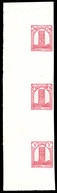 ** MAROC BUREAUX Français, Tour Hassan: épreuve De Couleur Collective Gommée 2F 40, 4F50 Et 3F Rose. R.R. TTB (certifica - Used Stamps