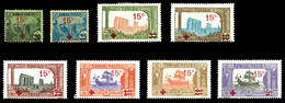 * TUNISIE, N°59/66, Au Profit Des Prisonniers De Guerre, Série De 1918. TB   Qualité: *   Cote: 350 Euros - Unused Stamps