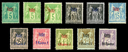 * VATHY, N°1/11, Série Complète De 11 Valeurs, N°3 Oblitéré. TB   Qualité: *   Cote: 610 Euros - Unused Stamps