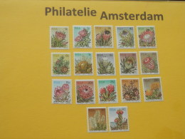 South Africa 1977, FLORA CACTUS KAKTUS SUCCULENTS: Mi 512-28, ** - Unused Stamps