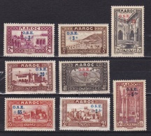 Maroc N° 153* à 160* - Unused Stamps
