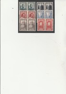 TIMBRES CELEBRITES DE 1946  - N° 765 A 770 EN PAIRE NEUVE SANS CHARNIERE  - COTE :26 € - Unused Stamps