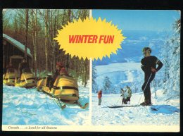 CPM Canada FUN SUN And SNOW Moto Neige - Moderne Ansichtskarten