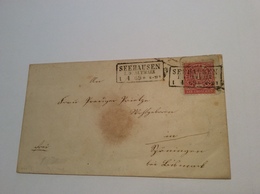 NDP 1868: 1Gr. Ganzsache Brief Preußen 1Sgr Stpl. SEEHAUSEN ALTMARK (Magdeburg - Enteros Postales