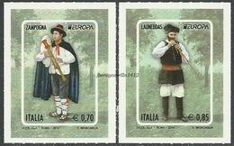 ITALIA / ITALIEN-  EUROPA 2014-TEMA ANUAL " INSTRUMENTOS MUSICALES NACIONALES"- SERIE De 2 V. - 2014