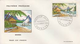 1964- " Moorea" -  Parfait Etat - FDC