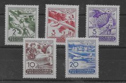 Serie De Yugoeslavia Nº Yvert A-27/31 ** - Airmail