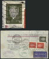 6 GERMANY: Cover Flown By ZEPPELIN, Sent From Hamburg To Rio De Janeiro (Brazil) On 1/AP/1932, With Friedrichshafen Tran - Altri & Non Classificati