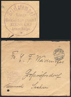 16 GERMANY: Cover Sent By A Soldier At The War Front To Sachsen On 21/DE/1914 With Military Franchise, Minor Faults, Low - Andere & Zonder Classificatie