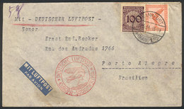 32 GERMANY: Airmail Cover Sent From Frankfurt To Brazil On 2/MAR/1934 Franked With 1.50Mk., VF Quality! - Sonstige & Ohne Zuordnung