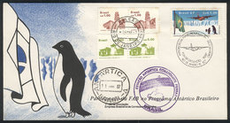 86 BRAZILIAN ANTARCTICA: Cover Of 9/MAR/1987 With Interesting Postal Marks, Very Nice! - Altri & Non Classificati