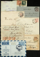 97 AUSTRIA: 7 Covers And Cards Used Between 1887 And 1969, Interesting! - Altri & Non Classificati