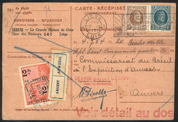 112 BELGIUM: Card Posted On 29/SE/1930, Very Interesting! - Otros & Sin Clasificación