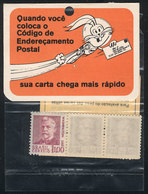 134 BRAZIL: Pack For The Automatic Sale Of Postage Stamps, Value Cr$5.00, Interesting! - Andere & Zonder Classificatie
