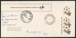 169 BRAZIL: RHM.EN-86, Stationery Envelope Sent To Argentina On 2/JUN/1978, VF, Catalog Value 720Rs. - Postwaardestukken