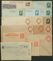 177 BRAZIL: 15 Varied Postal Stationeries, Unused, Including Several Apparently Very Rare Pieces, Fine General Quality,  - Interi Postali