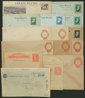 177 BRAZIL: 15 Varied Postal Stationeries, Unused, Including Several Apparently Very Rare Pieces, Fine General Quality,  - Enteros Postales