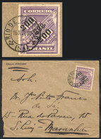 214 BRAZIL: Cover Sent From Rio To Maranhao On 16/NO/1898, Franked By RHM.116, VF Quality! - Altri & Non Classificati