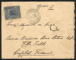 220 BRAZIL: Cover Sent From PORTO AMAZONAS To Rio De Janeiro On 25/AU/1903, VF Quality! - Other & Unclassified