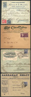 242 BRAZIL: 9 ADVERTISING Covers Posted Between 1911 And 1958, Very Nice And Thematic! - Altri & Non Classificati