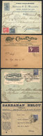 242 BRAZIL: 9 ADVERTISING Covers Posted Between 1911 And 1958, Very Nice And Thematic! - Autres & Non Classés