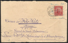 248 BRAZIL: Cover And Its Original Letter Included, Mail Between 2 Important Political Figures Of The State Of Rio In 19 - Andere & Zonder Classificatie