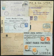 254 BRAZIL: 5 Covers + 1 Front Of Cover Of Years 1918/1942, Fine Quality, Good Opportunity At Low Start! - Sonstige & Ohne Zuordnung