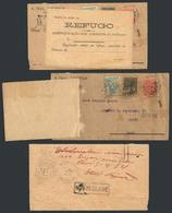 265 BRAZIL: Cover Sent From Rio To Pará On 17/MAR/1921 And Returned To Sender With Refugo Label, VF! - Andere & Zonder Classificatie