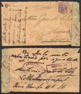 268 BRAZIL: Cover Sent In Late 1921 From Rio De Janeiro To Manaos, And Returned To Sender When The Addressee Could Not B - Sonstige & Ohne Zuordnung