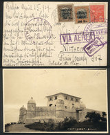 297 BRAZIL: Postcard With View Of Montserrat (Bahia), Sent To Niteroi On 15/AP/1929 By C.G.A., Very Fine Quality! - Altri & Non Classificati