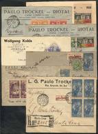 335 BRAZIL: 7 Covers Used Between 1931 And 1946, Franked With Commemorative Stamps, Some Very Interesting And Of High Ca - Andere & Zonder Classificatie