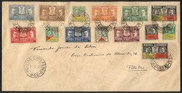 343 BRAZIL: Cover Franked With The Complete Set RHM.C-27/40, Cancelled Pelotas 12/JUN/1931, VF Quality! - Andere & Zonder Classificatie