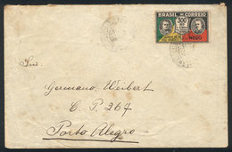 346 BRAZIL: Cover Used In AUG/1931, Franked By RHM.C-32 ALONE, VF And Rare, RHM Catalog Value 700Rs. - Sonstige & Ohne Zuordnung