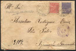 383 BRAZIL: Registered Cover Franked With 600Rs., Sent From Rio To Sitio Patos, Triumpho, Pernambuco On 12/NO/1932, VF Q - Otros & Sin Clasificación