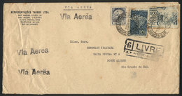 463 BRAZIL: Airmail Cover Sent From Rio To Porto Alegre On 23/DE/1940 With Nice Postage For 13,200Rs. - Sonstige & Ohne Zuordnung