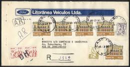 546 BRAZIL: Registered Cover Sent From Cabo Frio To Rio De Janeiro On 5/MAY/1980 With Nice Postage And Interesting "DH"  - Altri & Non Classificati