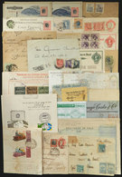 559 BRAZIL: Interesting Varied Lot Of Covers, Postal Stationeries (including Some Rare Pieces Of High Catalog Value), Ca - Altri & Non Classificati